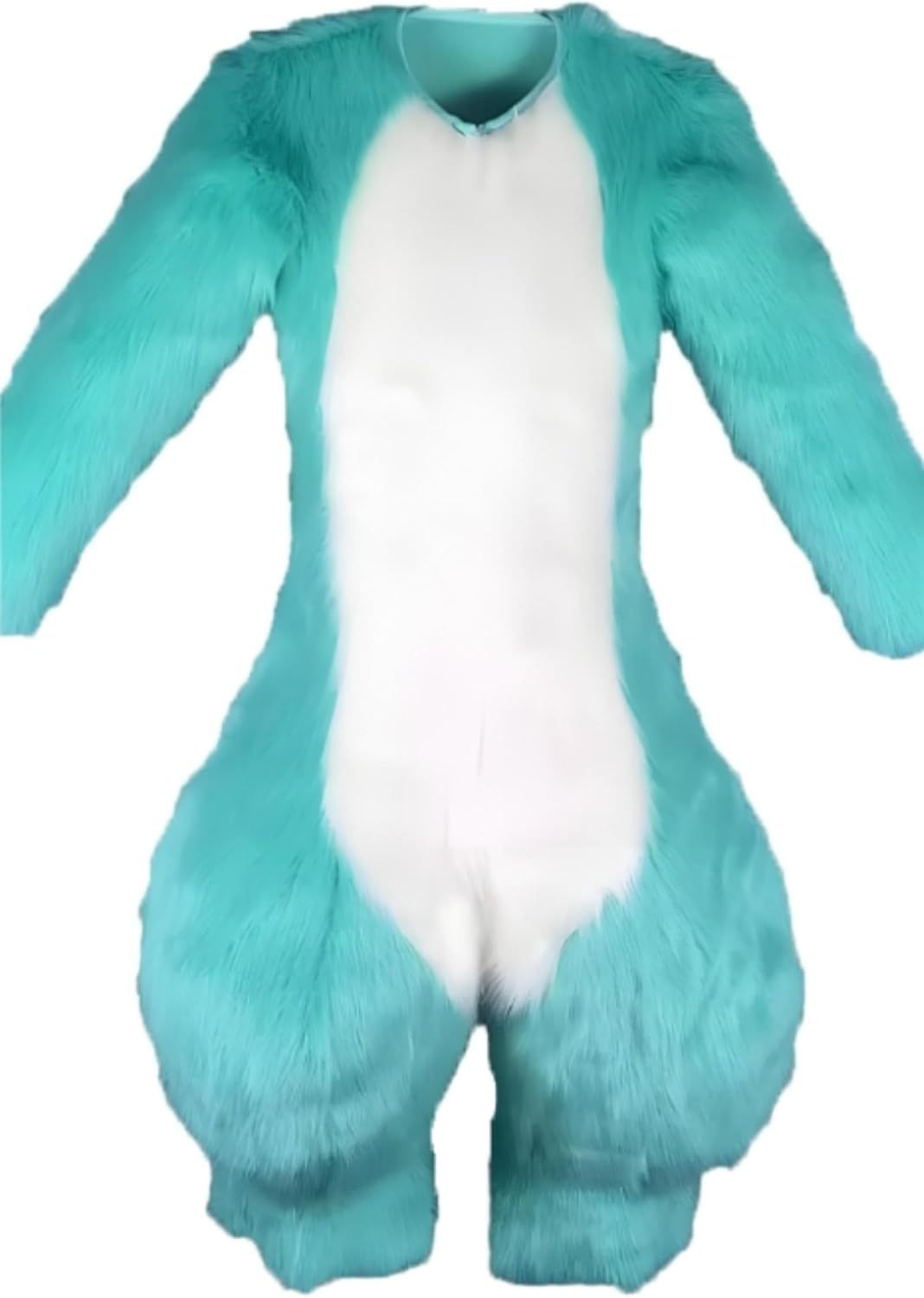 Cómoda peluquería corporal, peluche de cuerpo fresco, pelaje peludo de piel sintética, para fiesta de vestuario de cosplay, comic con, festival cómica, fiesta temática-Sofagethut