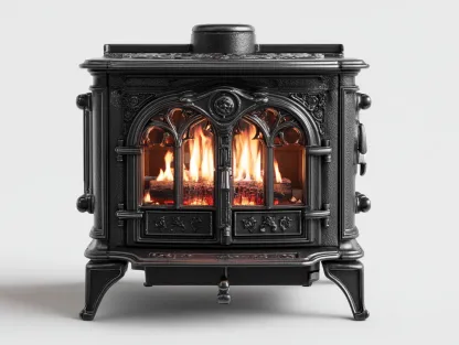 Cheminée électrique effet flammes 75x45x65 cm - Noir - Style classique décoratif-Homimylab