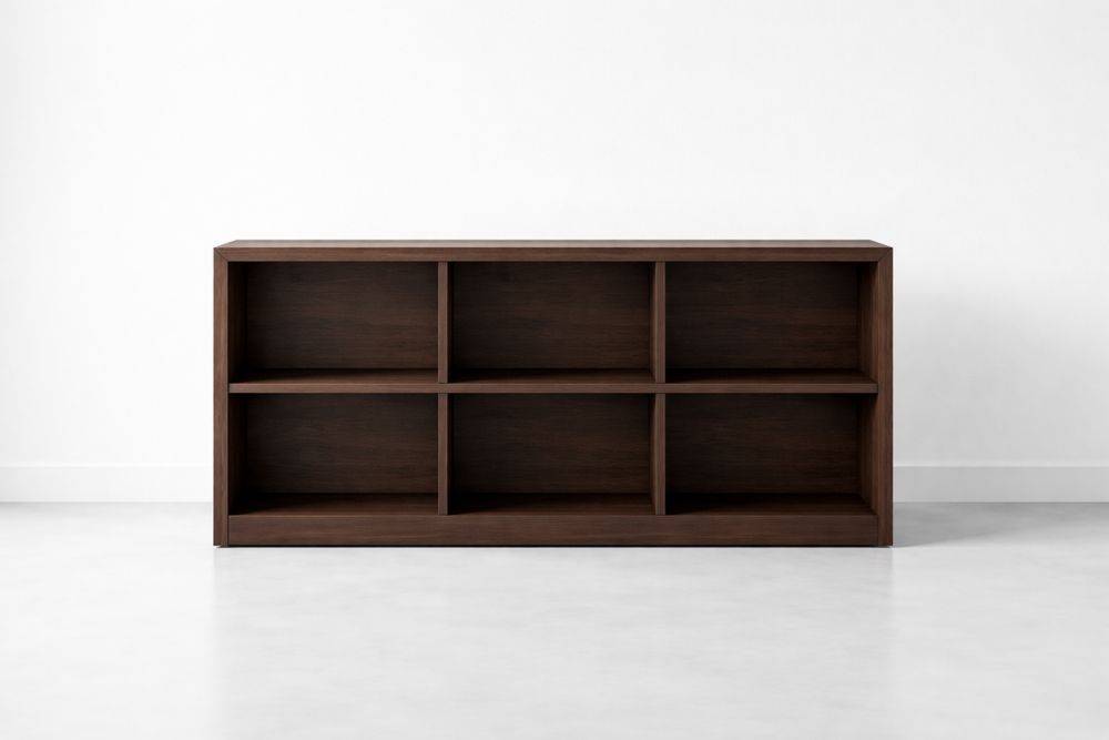 Étagère Bois Massif Marron 120x80x35 cm