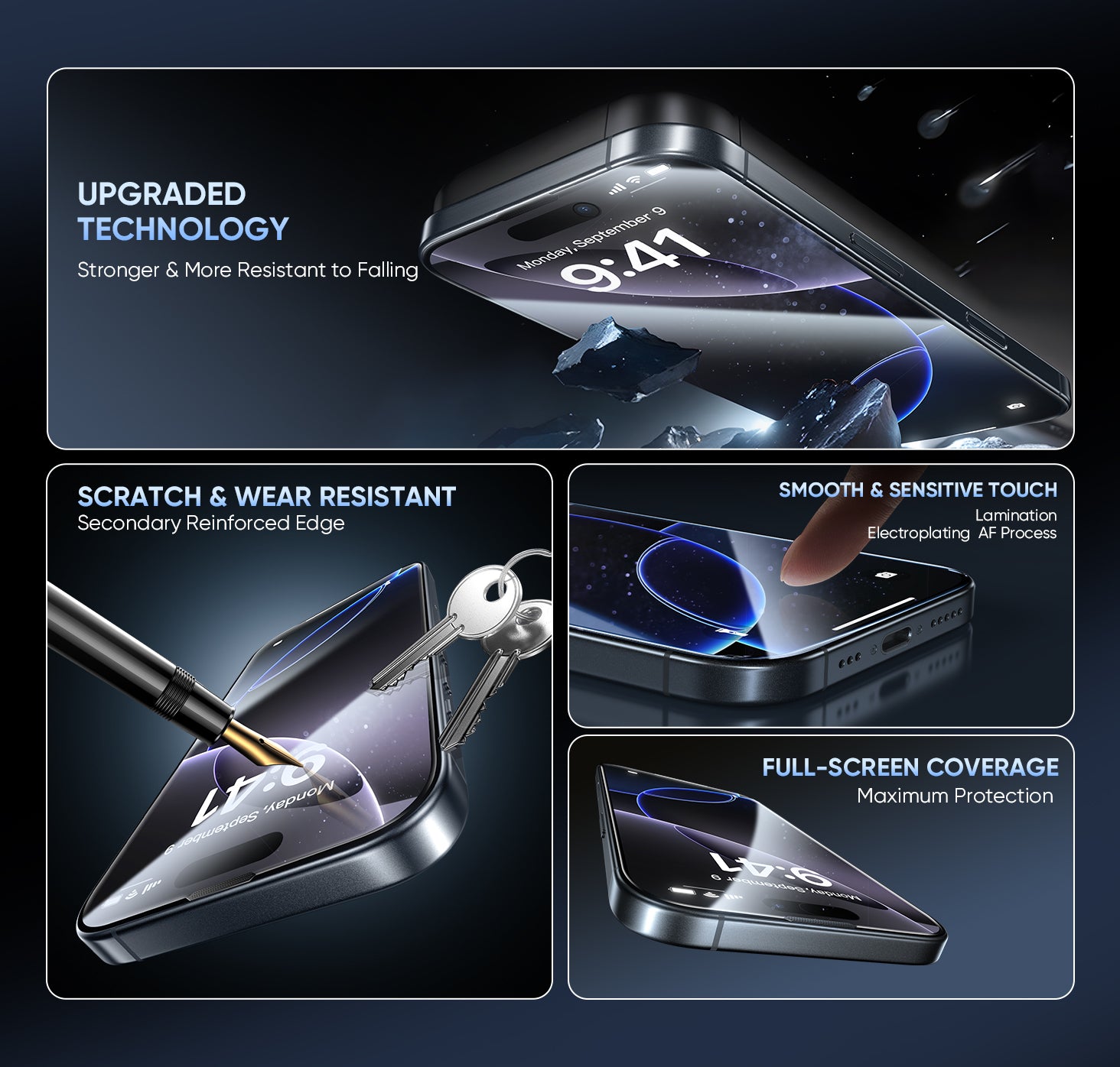 Upgraded protection technology