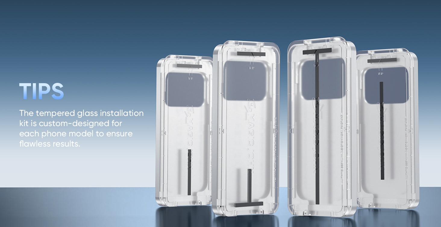 Model-matched install tray