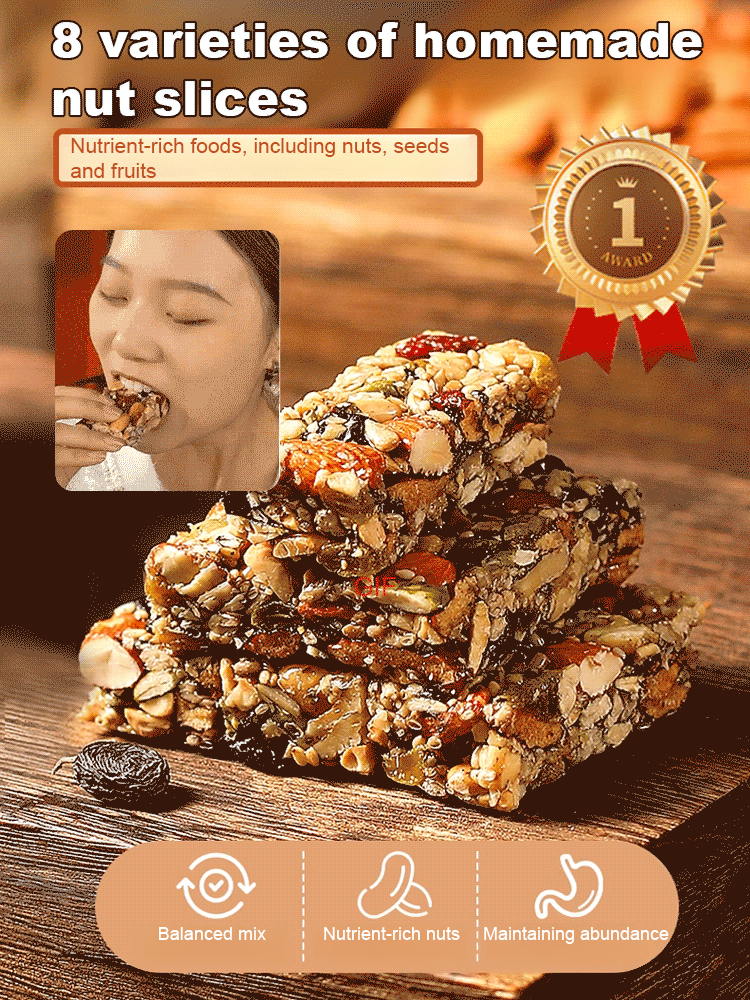 Mixed Nut Eight Treasure Handmade Quilted Cake. 0 preservatives added