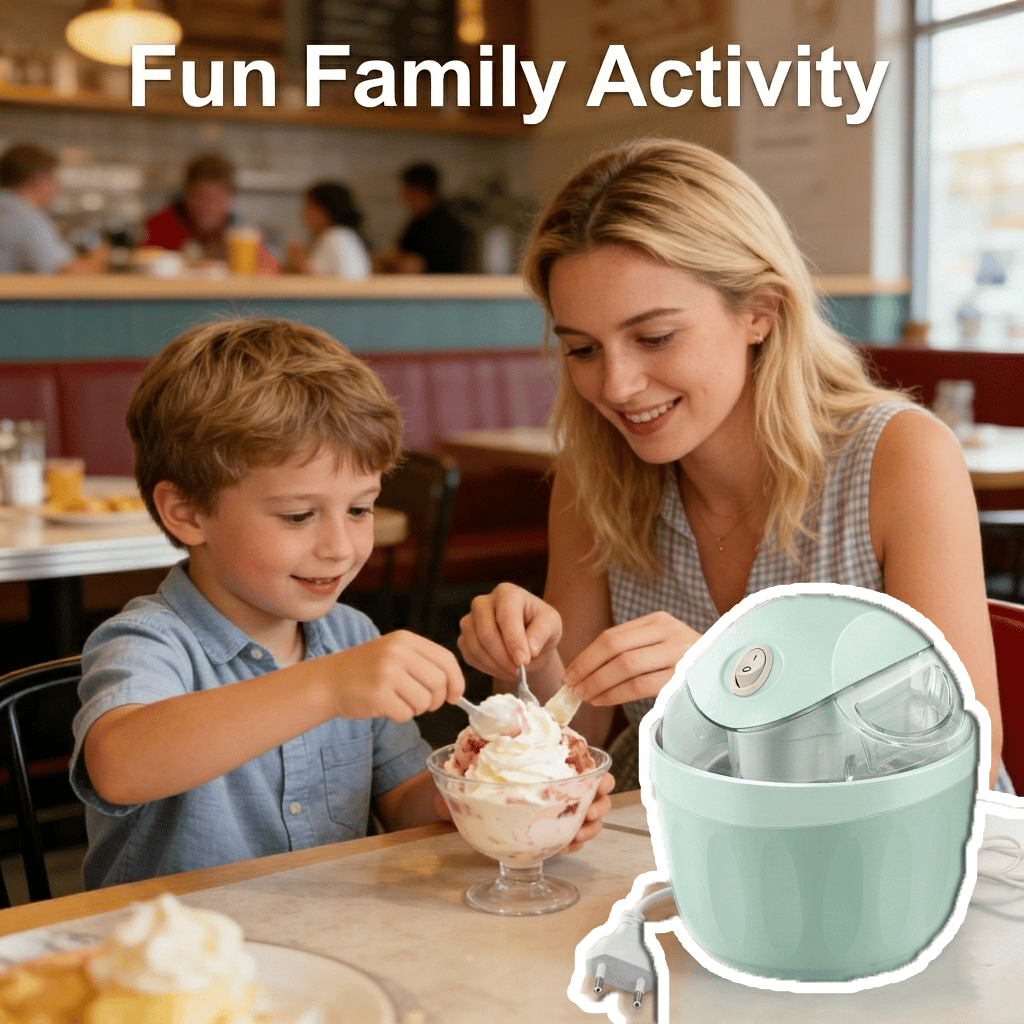 🍨Small Home Mini Ice Cream Maker