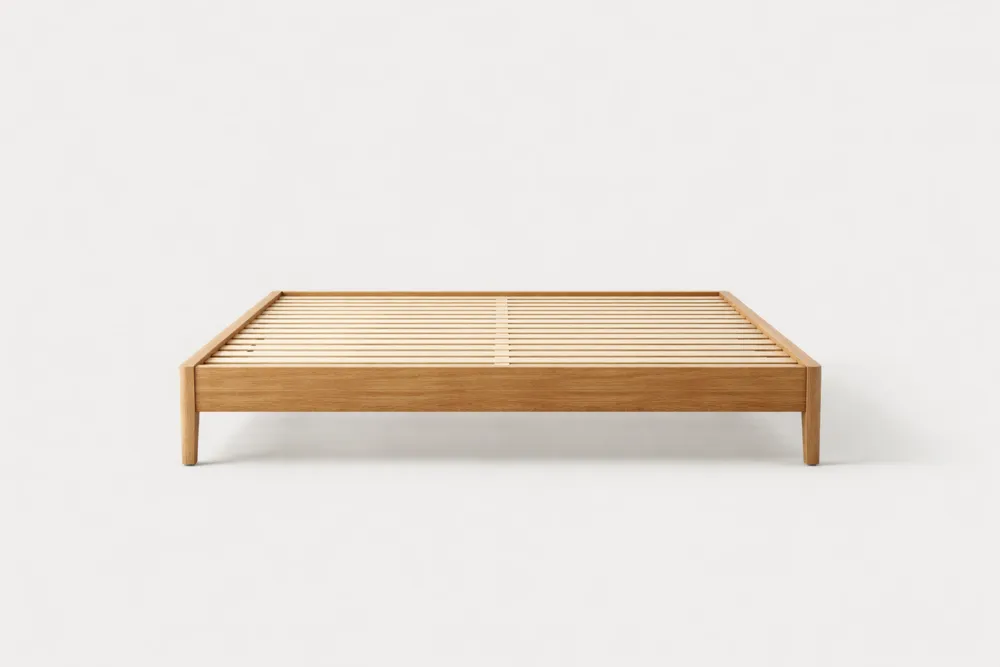 Cadre de lit en chêne massif Longueur200cmxLargeur160cm