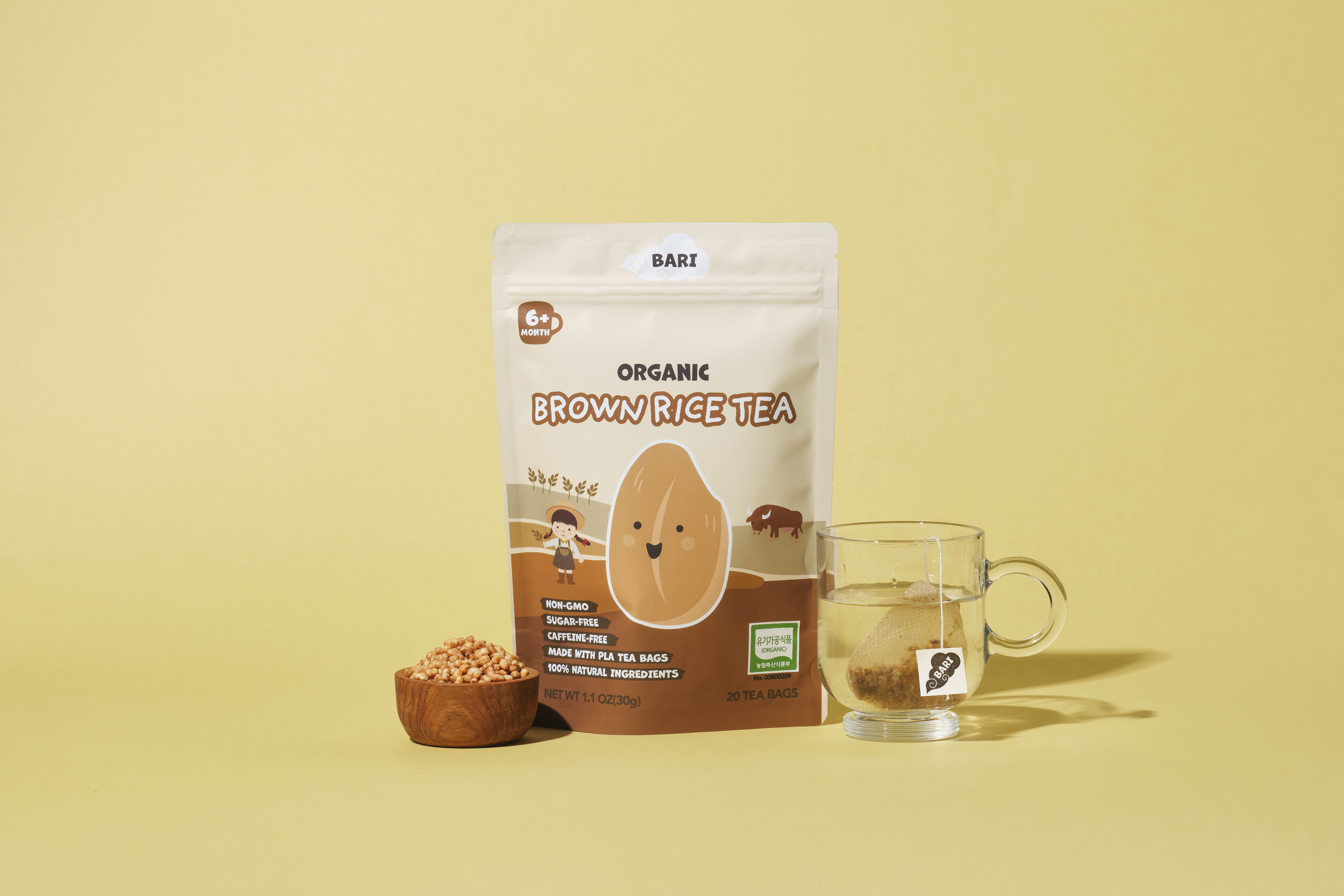 Organic Brown Rice Tea