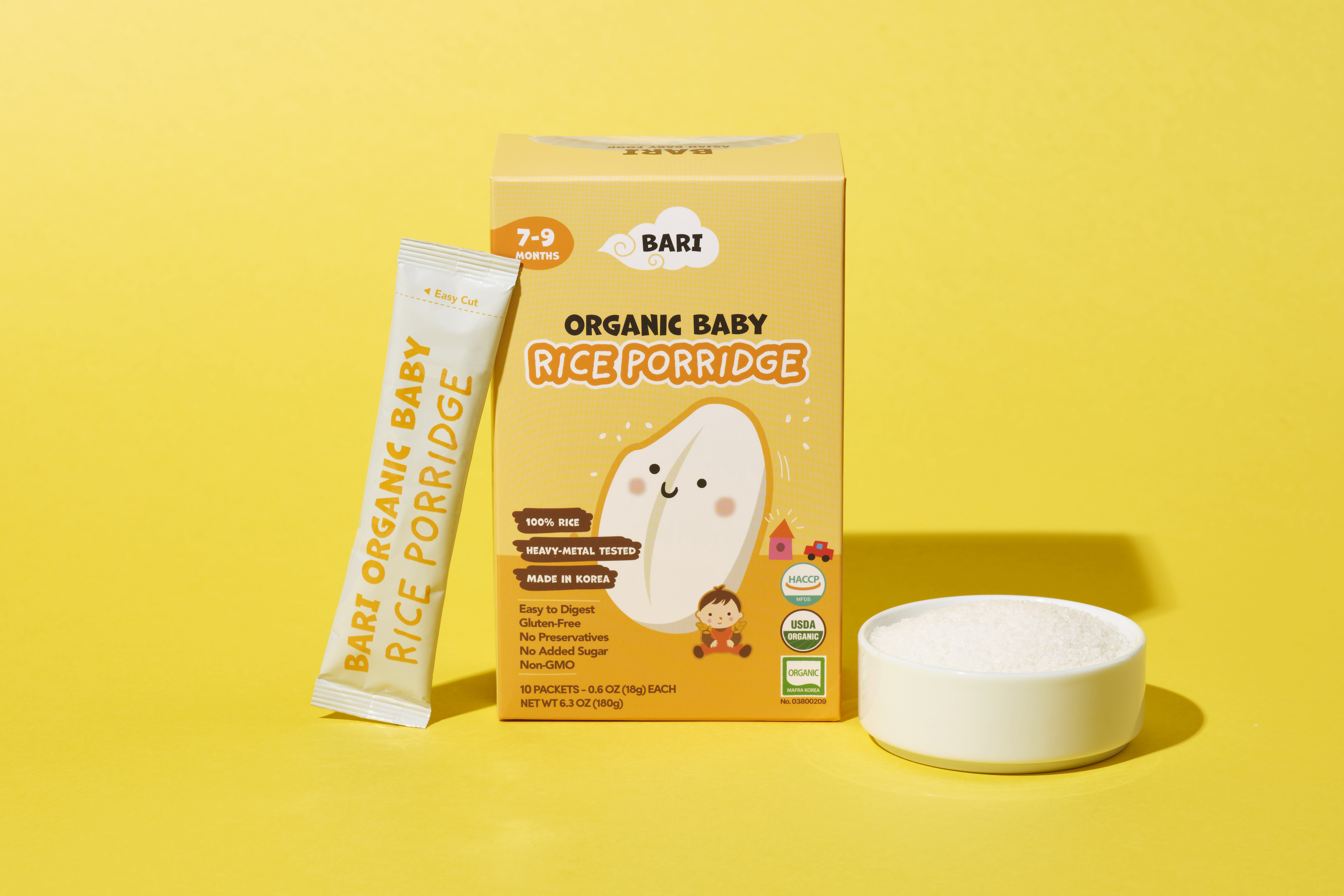 Organic Baby Ride Porridge: Stage 2