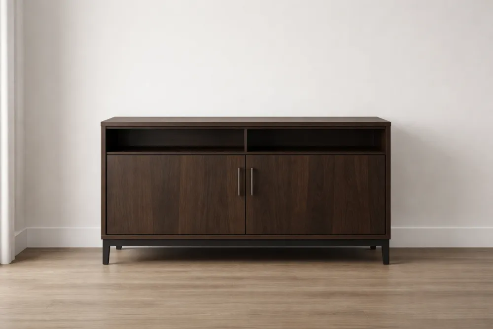 Buffet en Bois Brun Foncé 120x40x75 cm