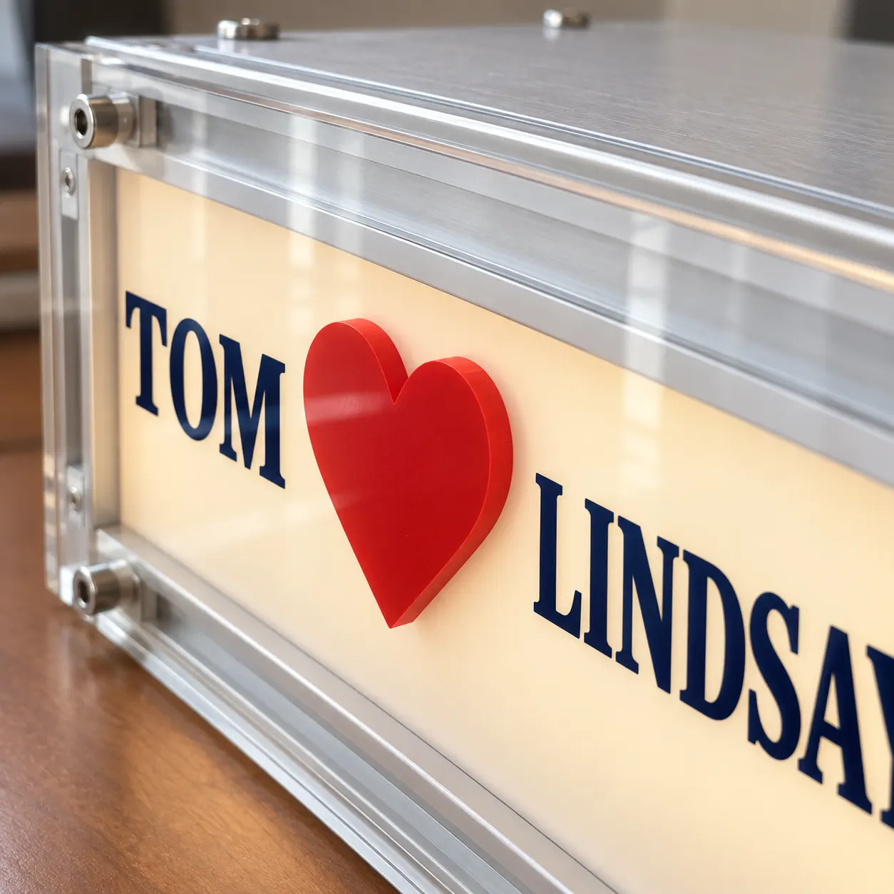 Personalized Anniversary Lightbox