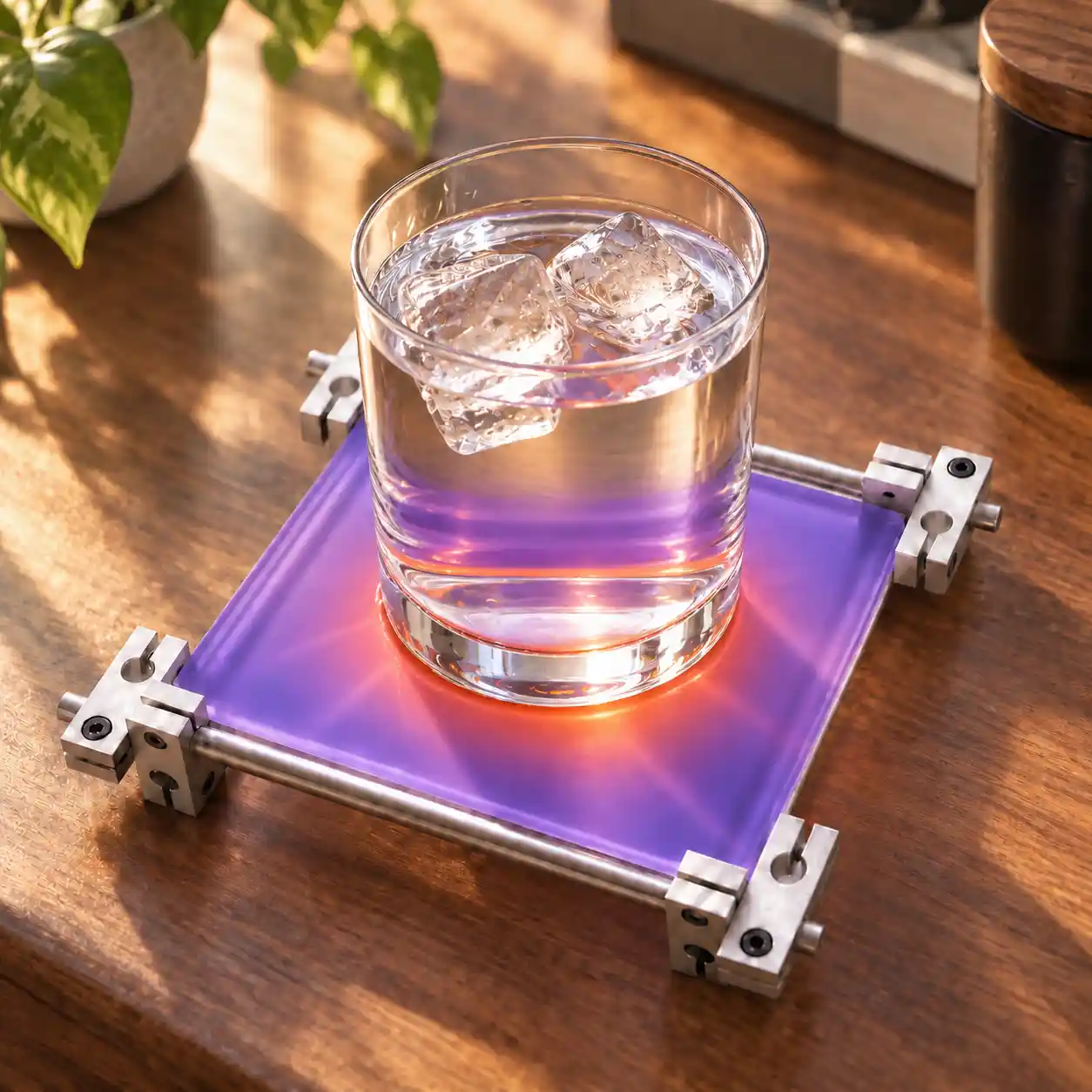 GRADIENT ACRYLIC COASTER SET