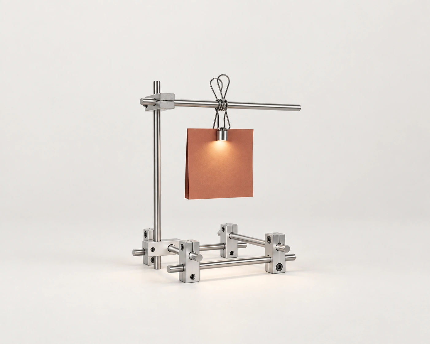 ALULUME shafts, clamps and acrylic components
