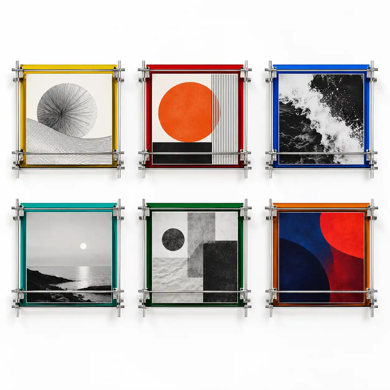 Vinyl Record Wall Display