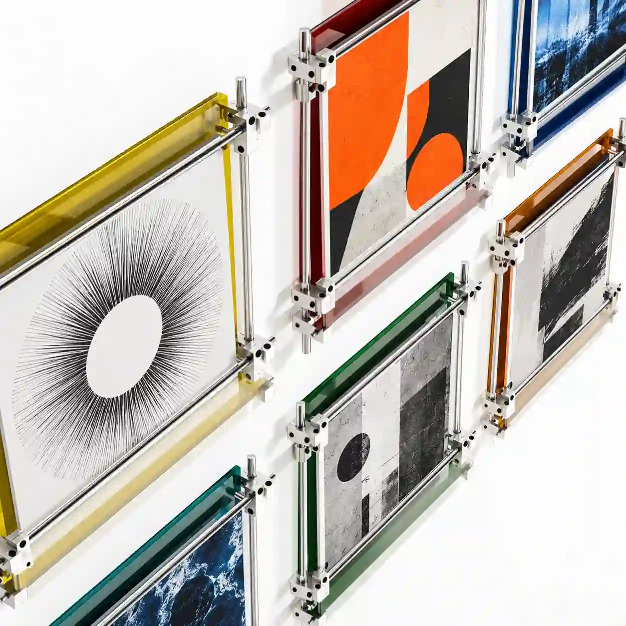 Vinyl Record Wall Display