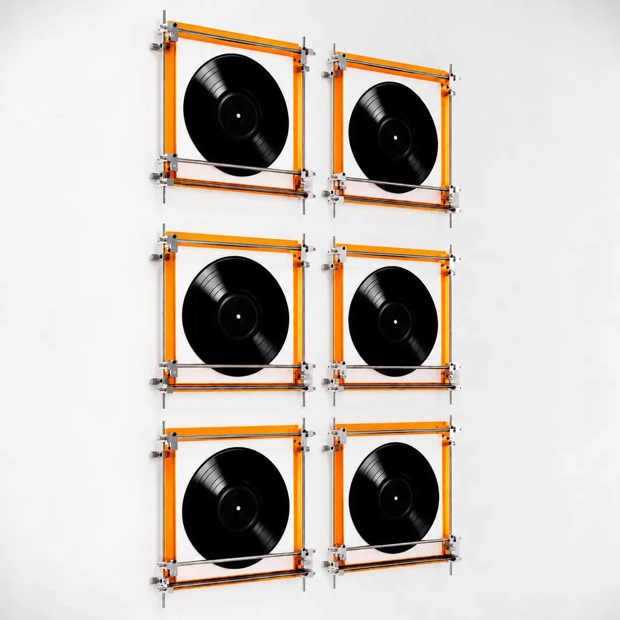 Vinyl Record Wall Display