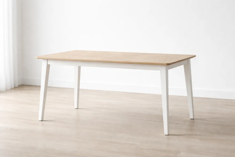 Table à manger acier 150x85x75 cm