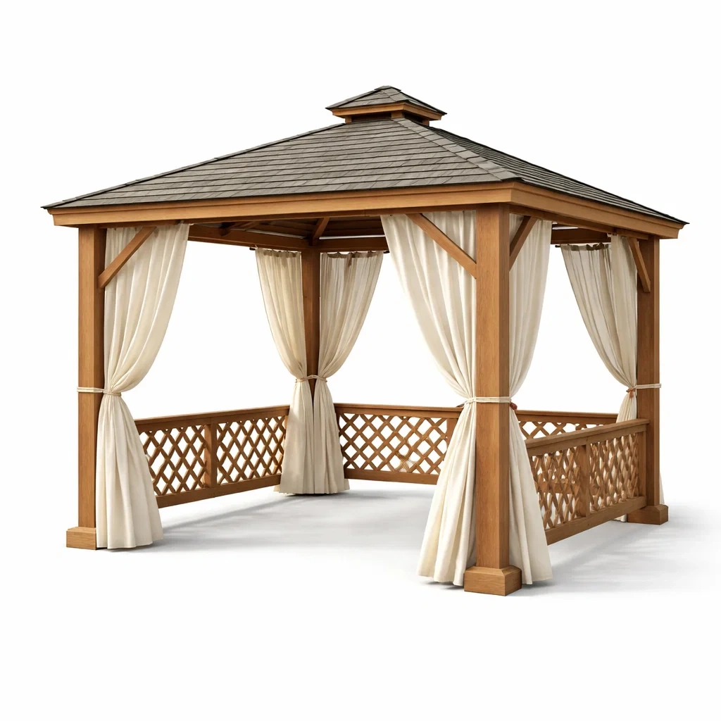 Espace extérieur aménagé,Pavillon - COZYGLOWZZ