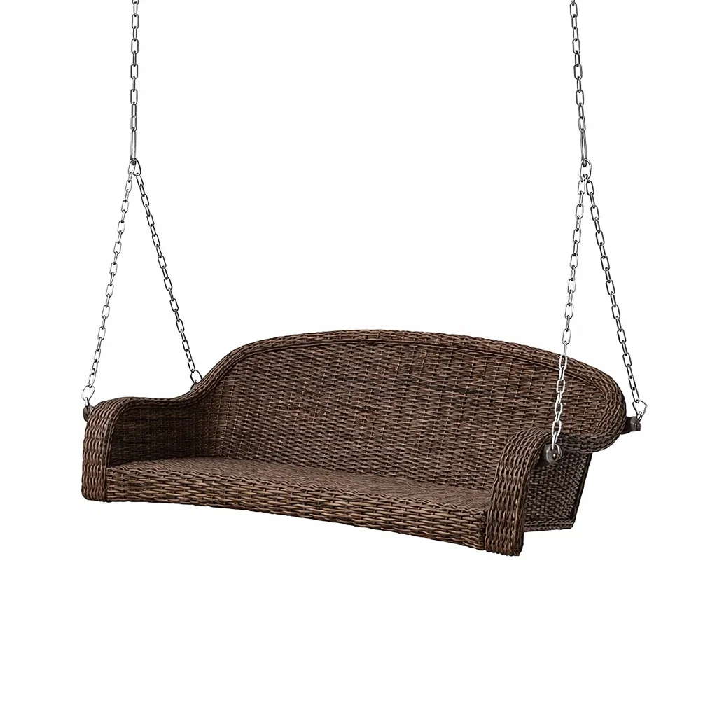 Détente suspendue d'extérieur,Balancelle de porche - COZYGLOWZZ