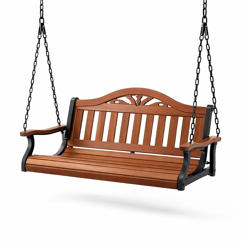 Détente suspendue d'extérieur,Balancelle de porche - COZYGLOWZZ