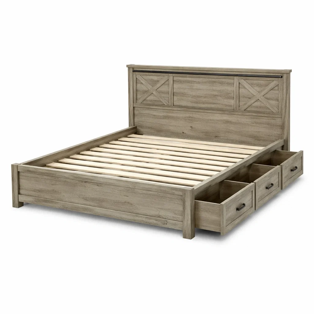 Lit modulable,Lit avec rangement