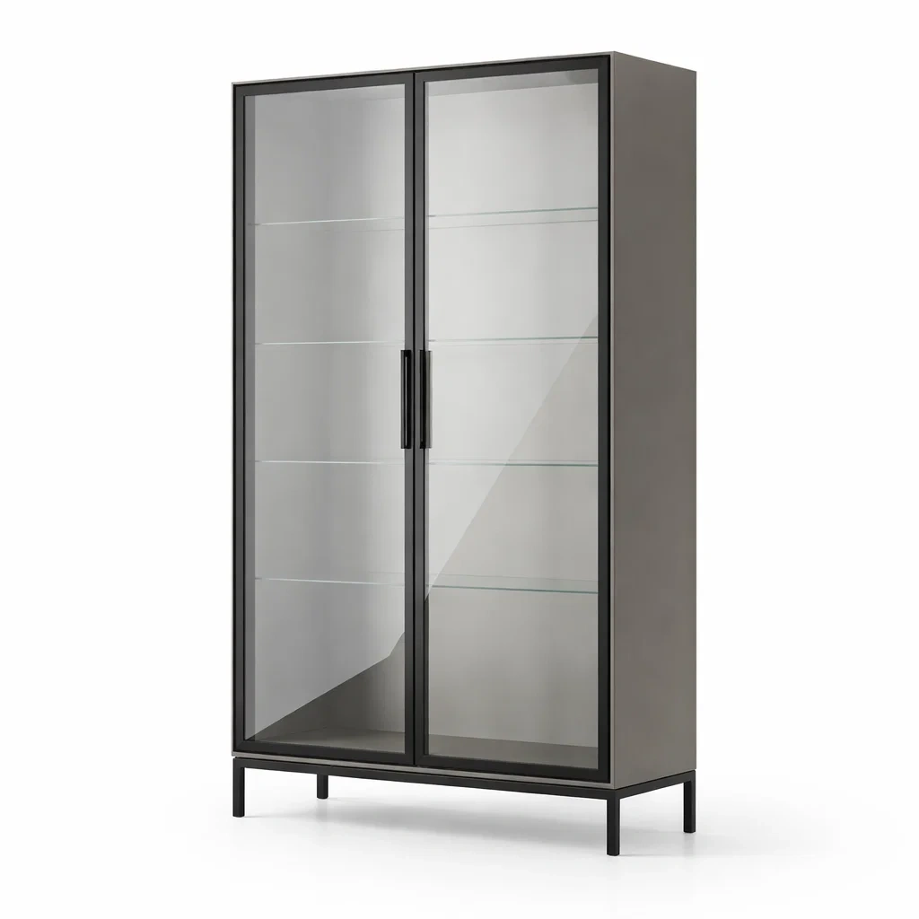 Meuble de rangement vertical,Vitrine