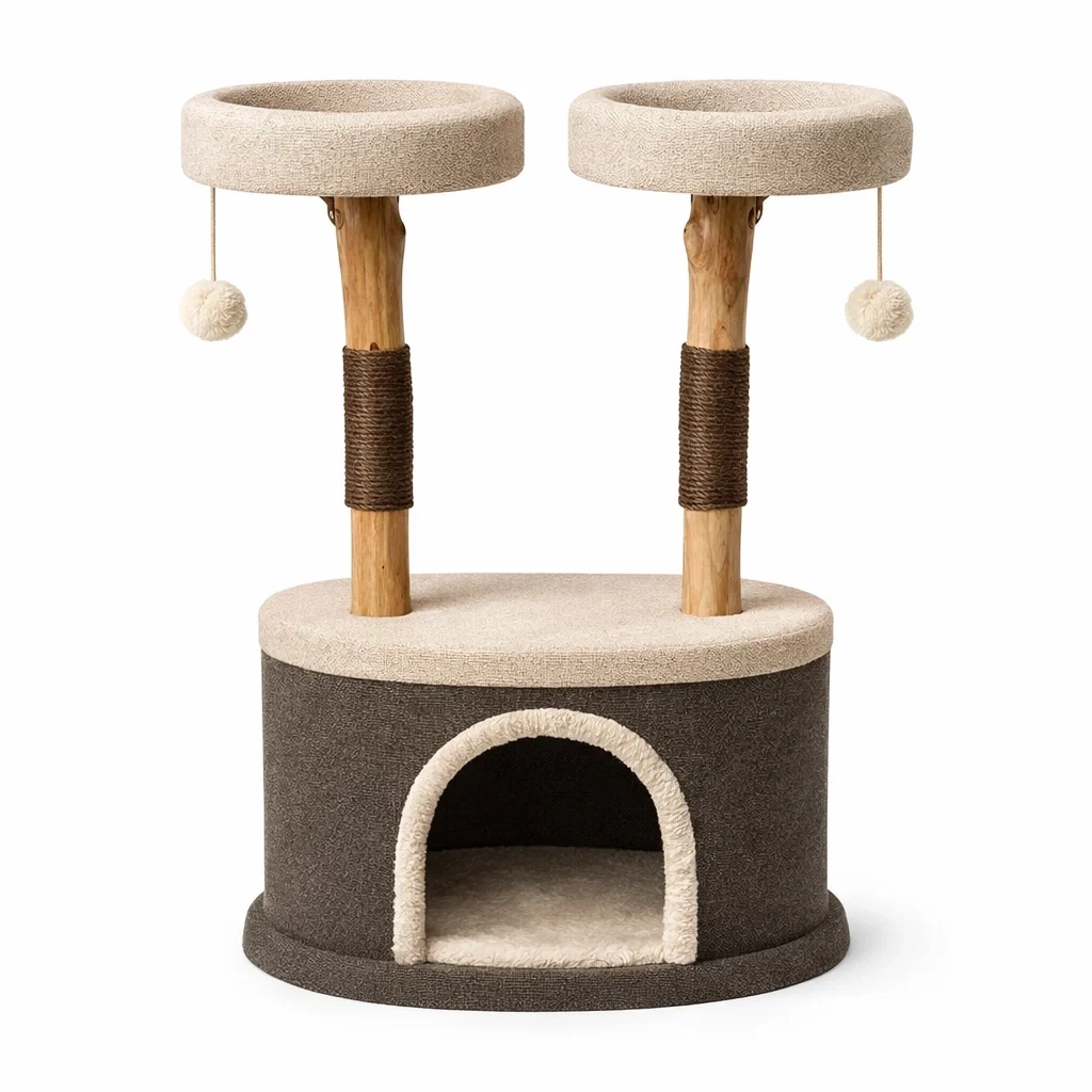 Article pour animaux,Arbre à chat - NOOKWAVES