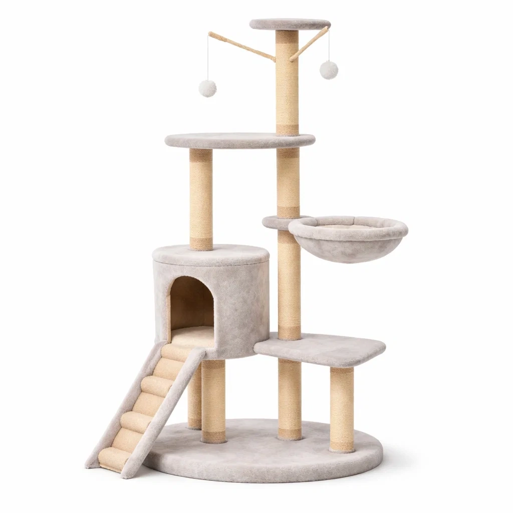 Article pour animaux,Arbre à chat - NOOKWAVES