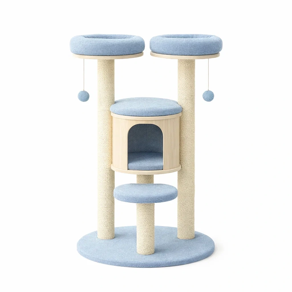 Article pour animaux,Arbre à chat - NOOKWAVES