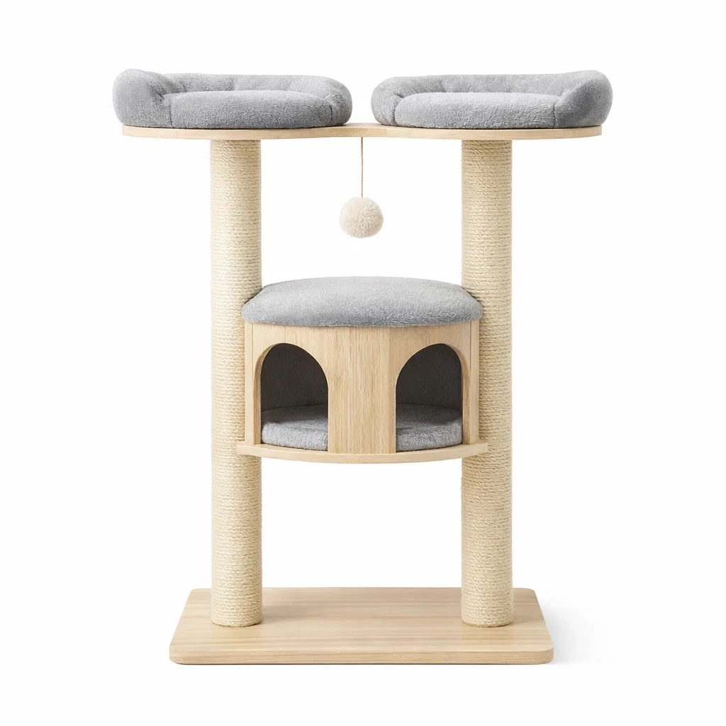 Article pour animaux,Arbre à chat - NOOKWAVES