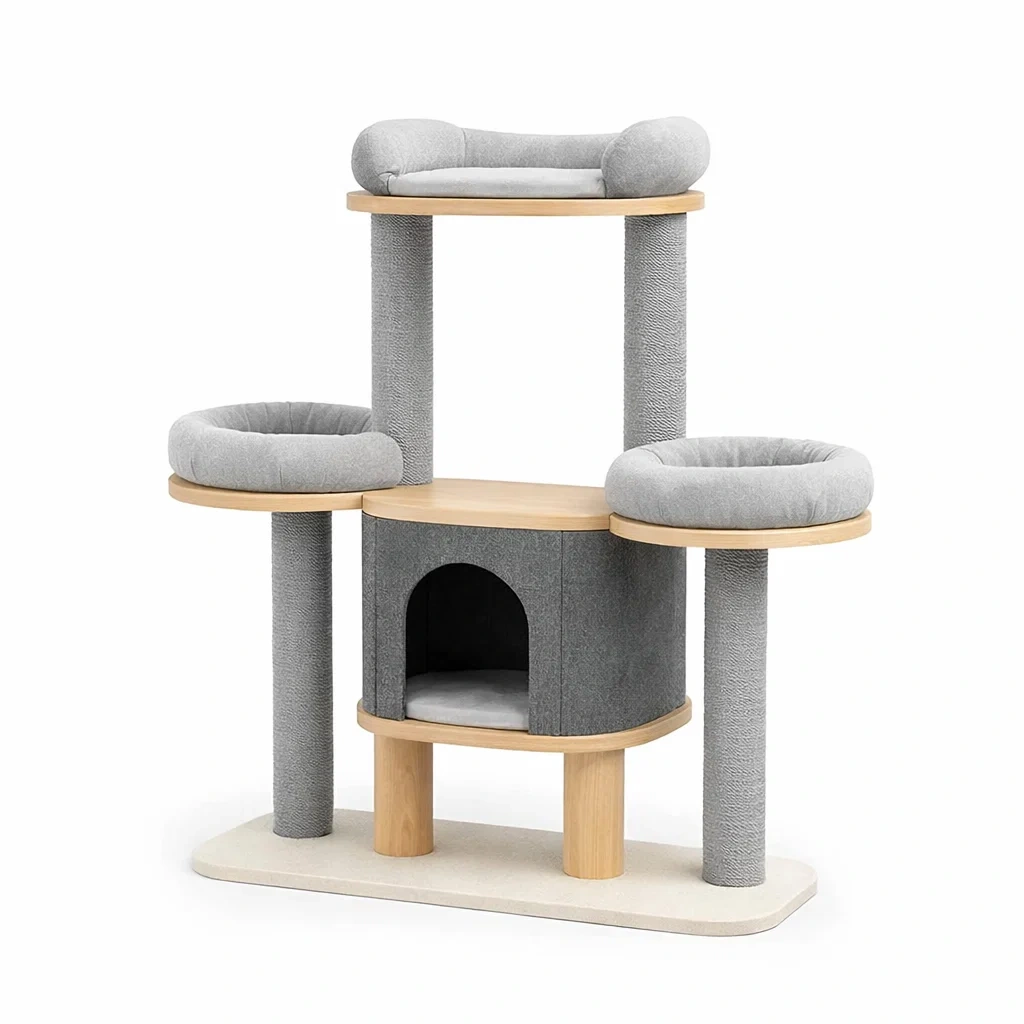 Article pour animaux,Arbre à chat - NOOKWAVES