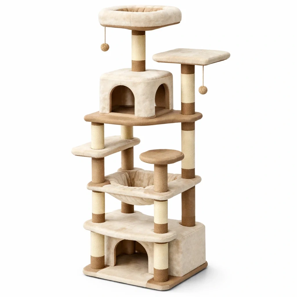 Article pour animaux,Arbre à chat - NOOKWAVES