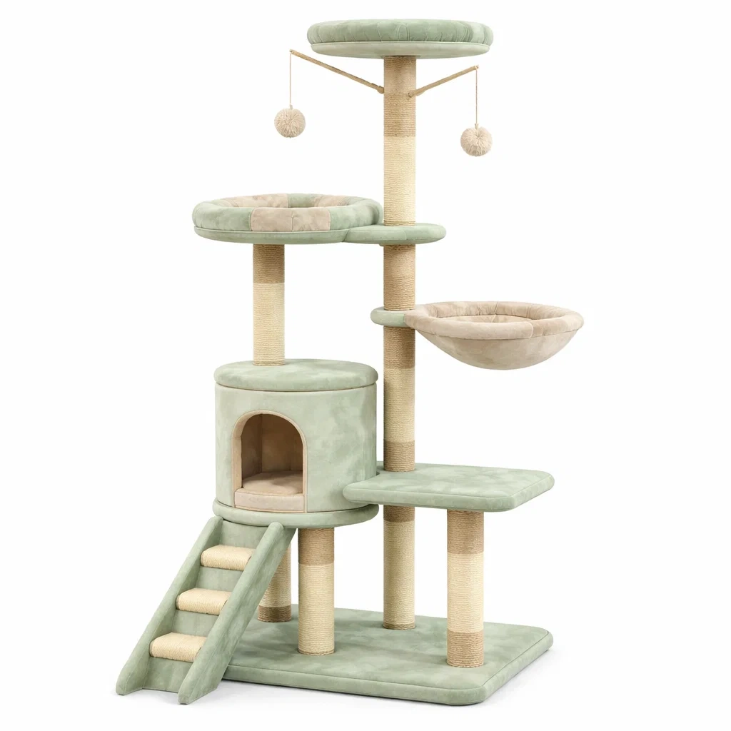 Article pour animaux,Arbre à chat - NOOKWAVES