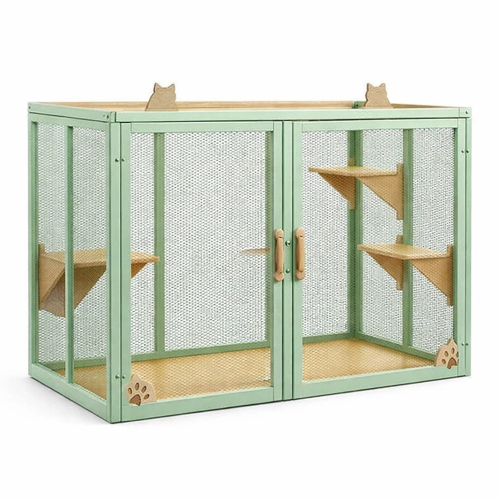 Article pour animaux,Enclos pour chat - NOOKWAVES