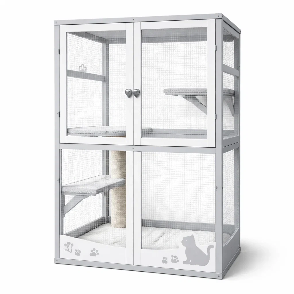 Article pour animaux,Enclos pour chat - NOOKWAVES