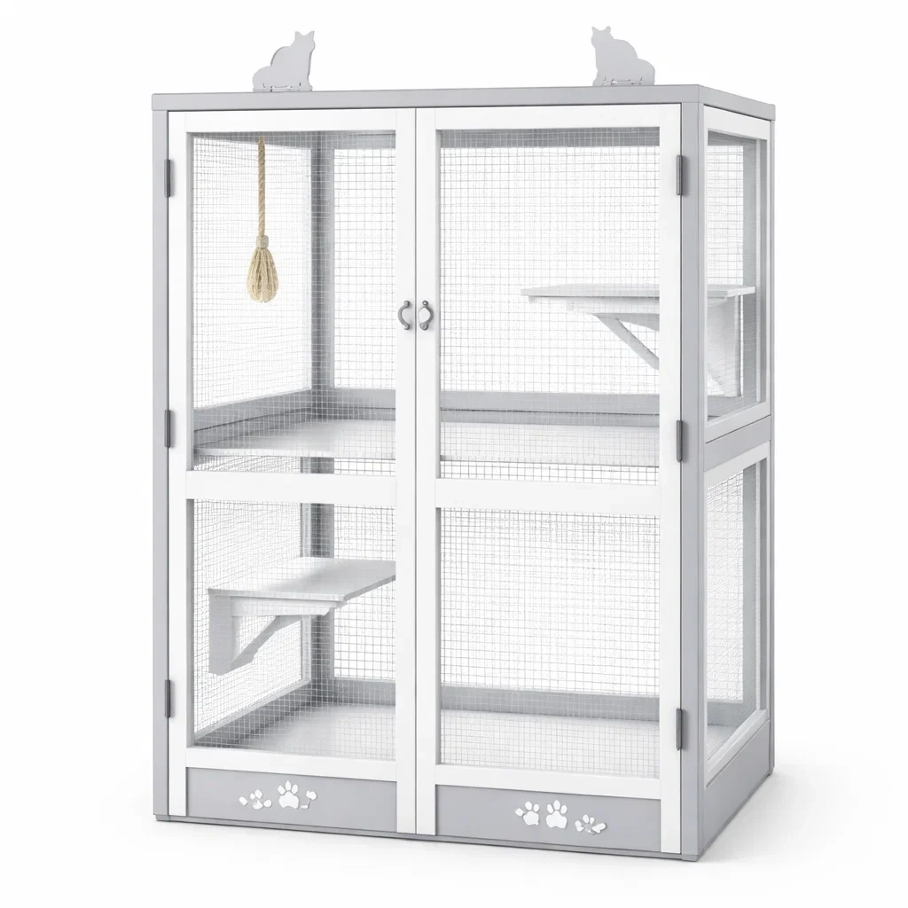 Article pour animaux,Enclos pour chat - NOOKWAVES