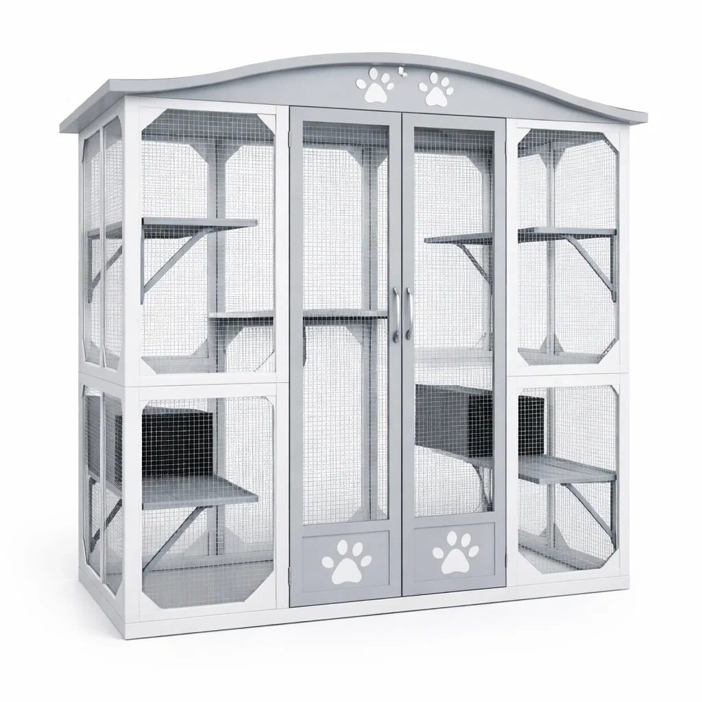 Article pour animaux,Enclos pour chat - NOOKWAVES