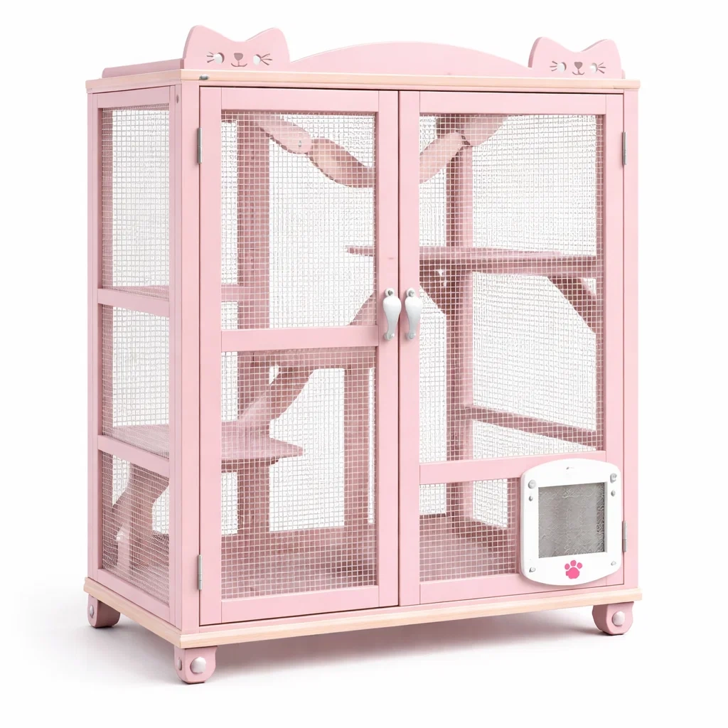 Article pour animaux,Enclos pour chat - NOOKWAVES