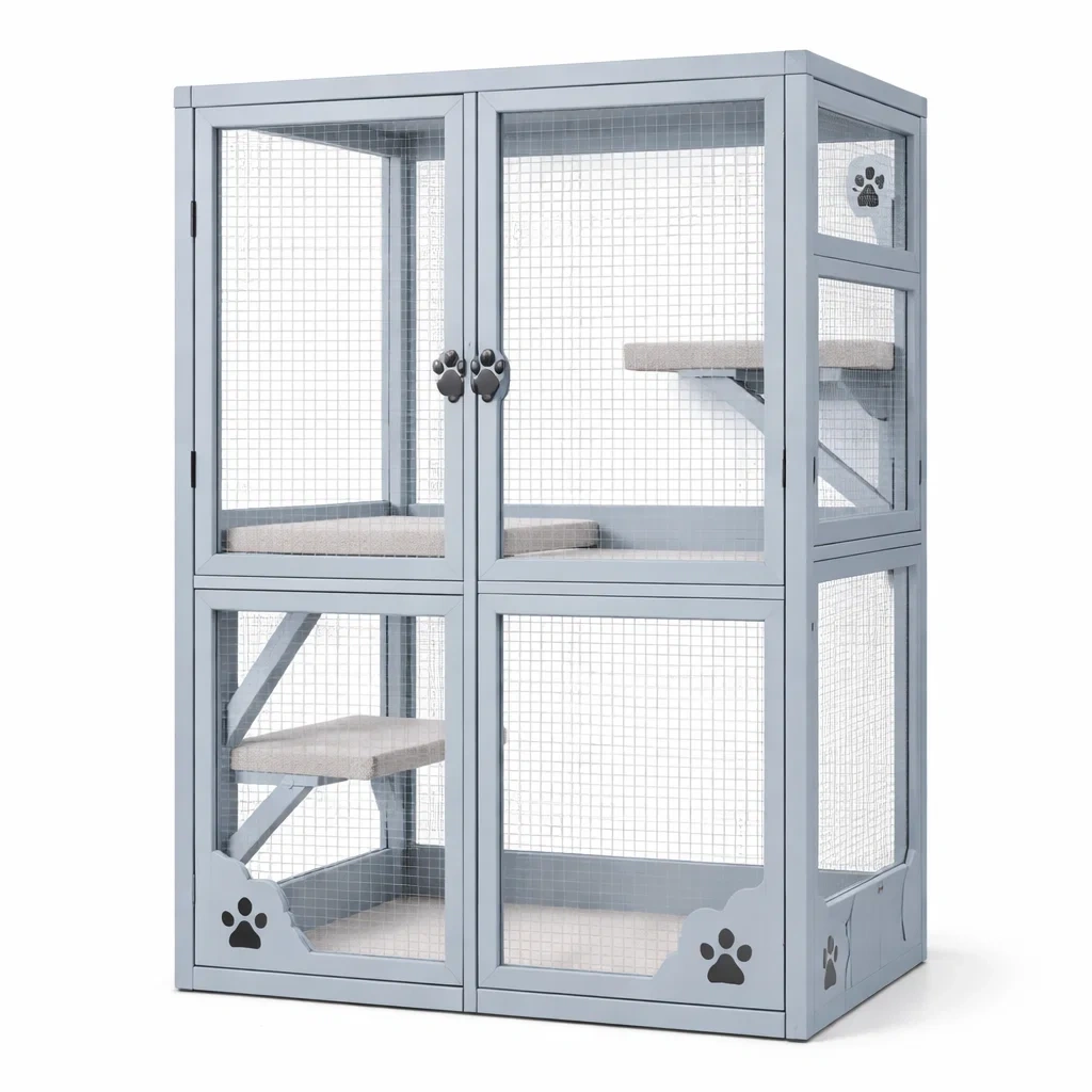 Article pour animaux,Enclos pour chat - NOOKWAVES