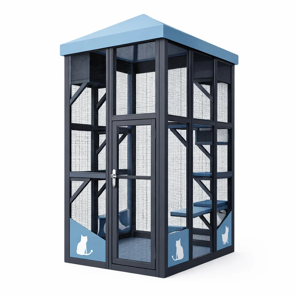 Article pour animaux,Enclos pour chat - NOOKWAVES