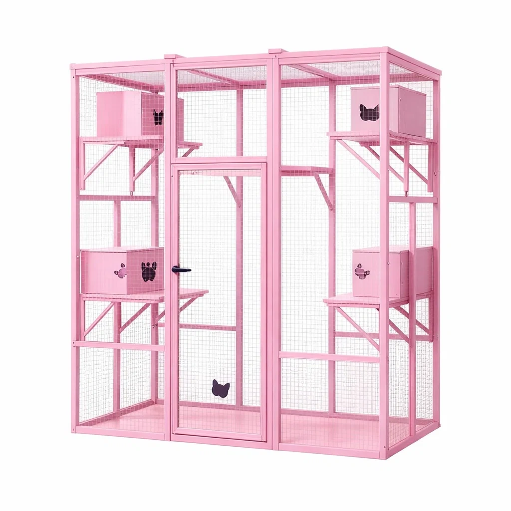 Article pour animaux,Enclos pour chat - NOOKWAVES