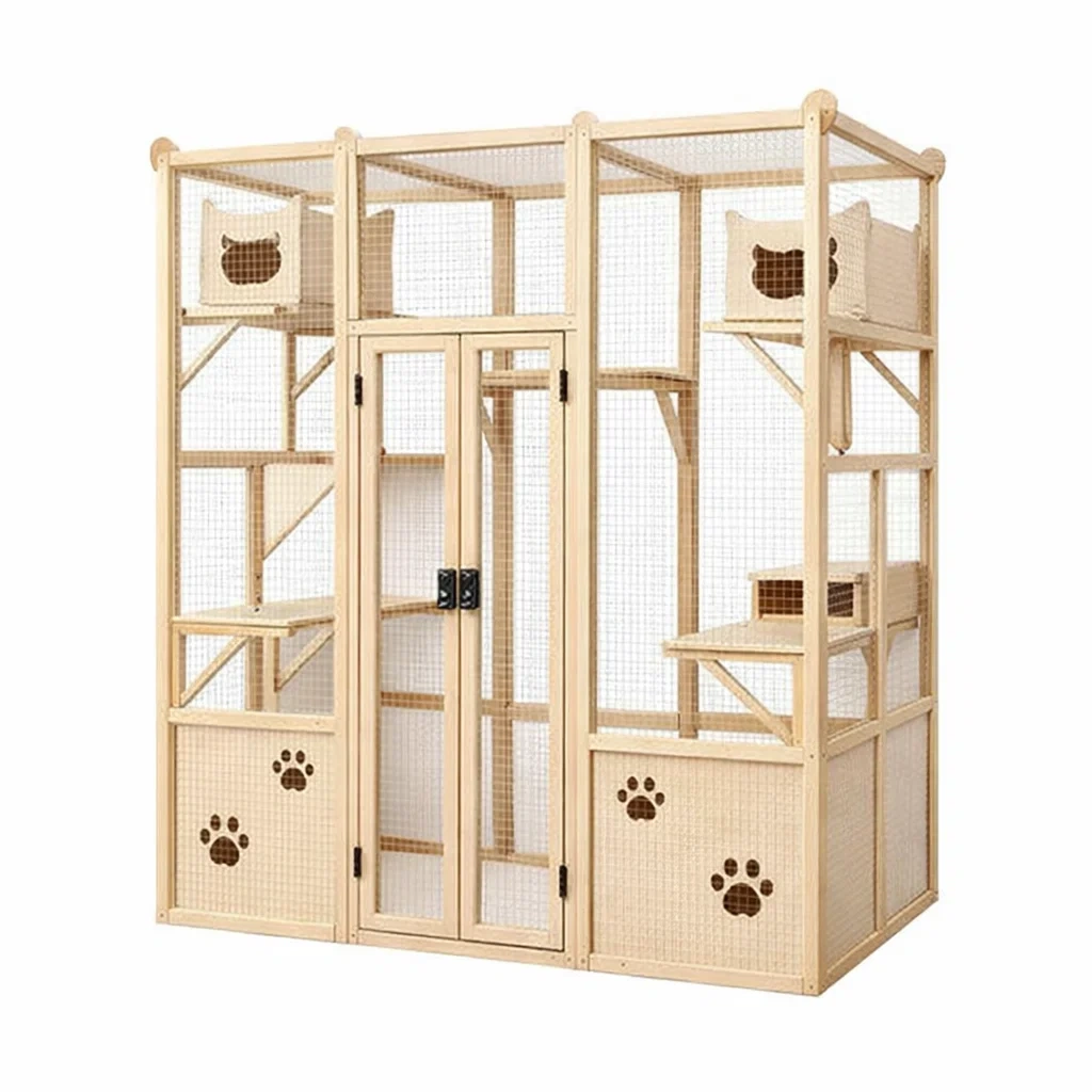 Article pour animaux,Enclos pour chat - NOOKWAVES