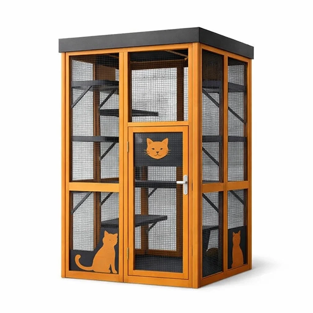 Article pour animaux,Enclos pour chat - NOOKWAVES