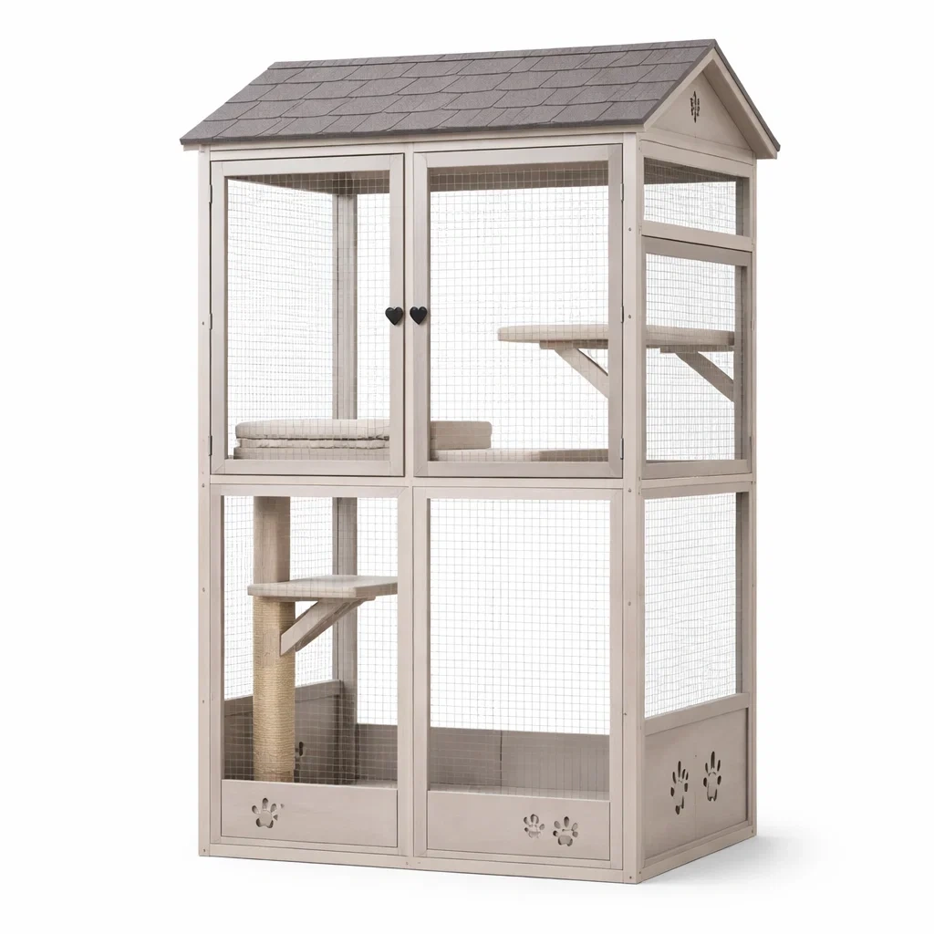 Article pour animaux,Enclos pour chat - NOOKWAVES