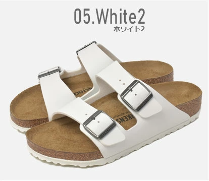 【超 SALE！】人気アイテム入荷！Birkenstock ユニセックスサンダル、ホワイト・ブラウンの 2 色展開。履き心地の良いスポーツサンダルはスタンダード幅で、歩きやすく、カジュアルシーンに最適です。
