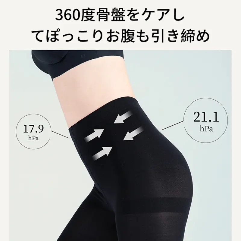 [2枚パック] レディース ハイウエスト コンプレッションレギンス 着圧パンツ 着圧レギンス タイツ 裏起毛 ソフトで快適 シェイプアップ むくみ軽減 スリミング ダイエットタイツ おしゃれなヨガレギンス