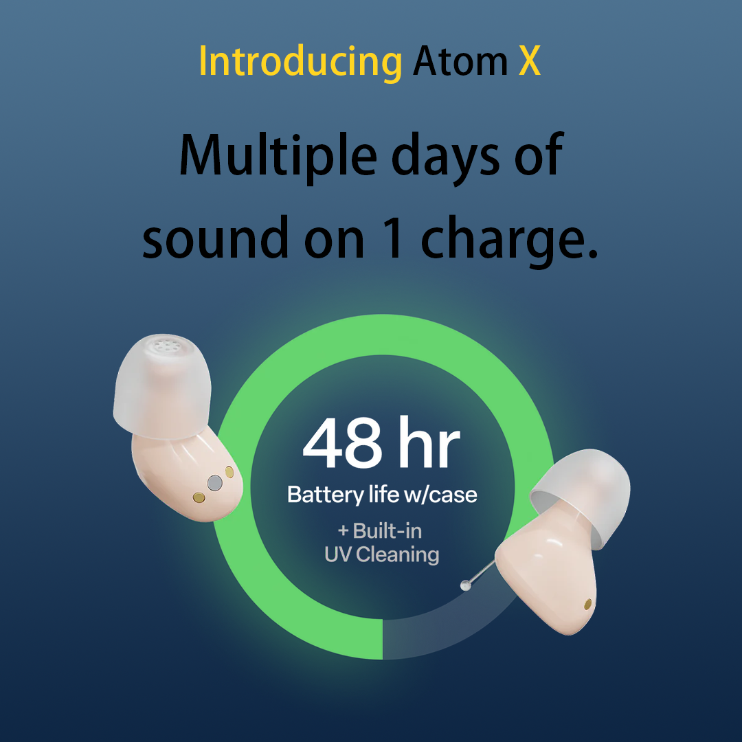 Audien Atom X OTC Hearing Aids