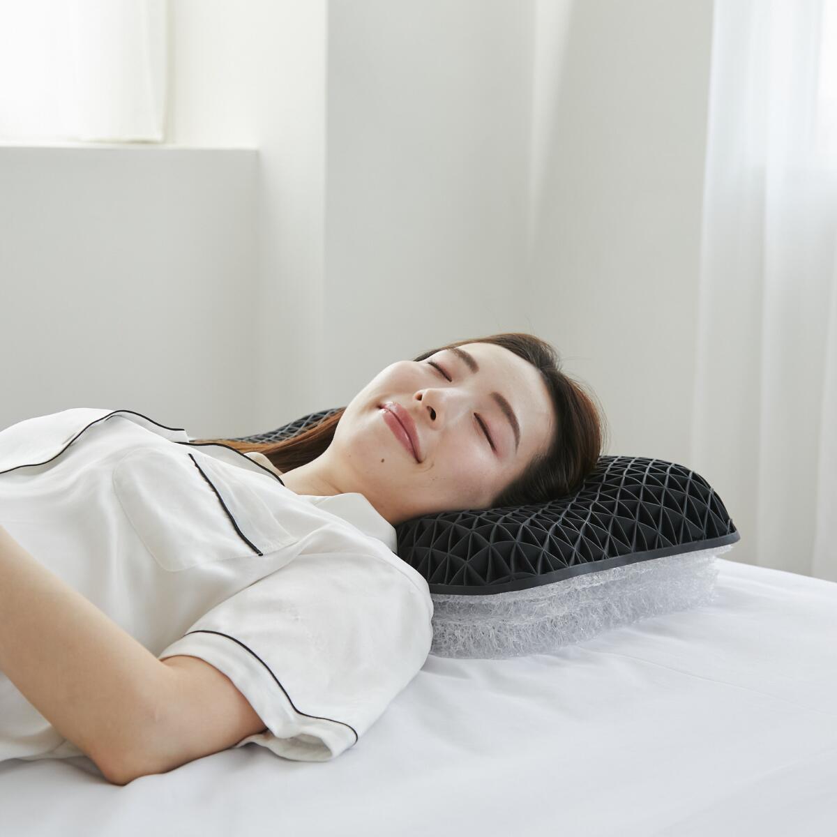 【最大15000円OFFクーポン配布中】 枕 枕カバー 付 ヒツジのいらない枕 ギフト 実用的 健康グッズ 誕生日 ギフト 洗える 通気性 寝用枕 うつぶせ寝 まくら ジェル 首 寝返り 横向き 仰向け いびき 予防 防止 tpe ジェル 高反発枕 至極 調律 極柔