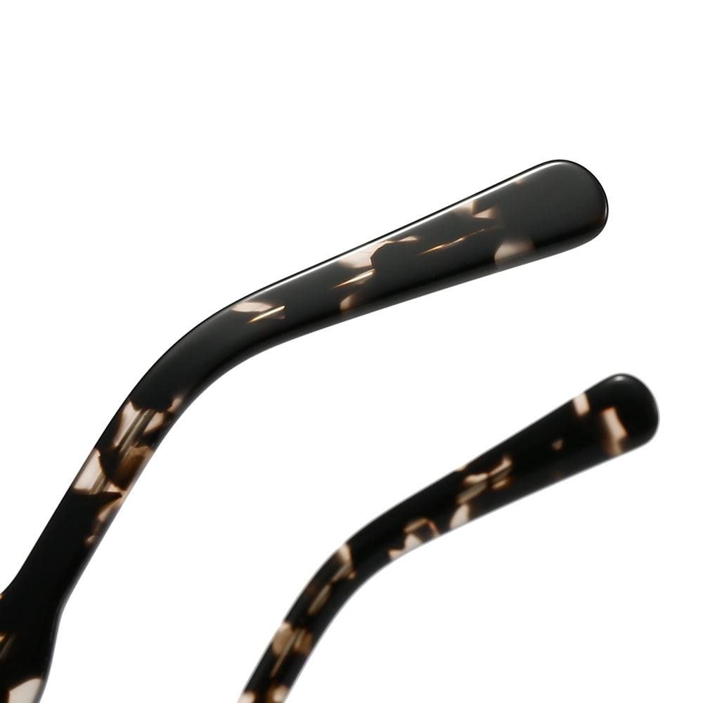 Wooden leg aviator multi-color sunglasses 2058