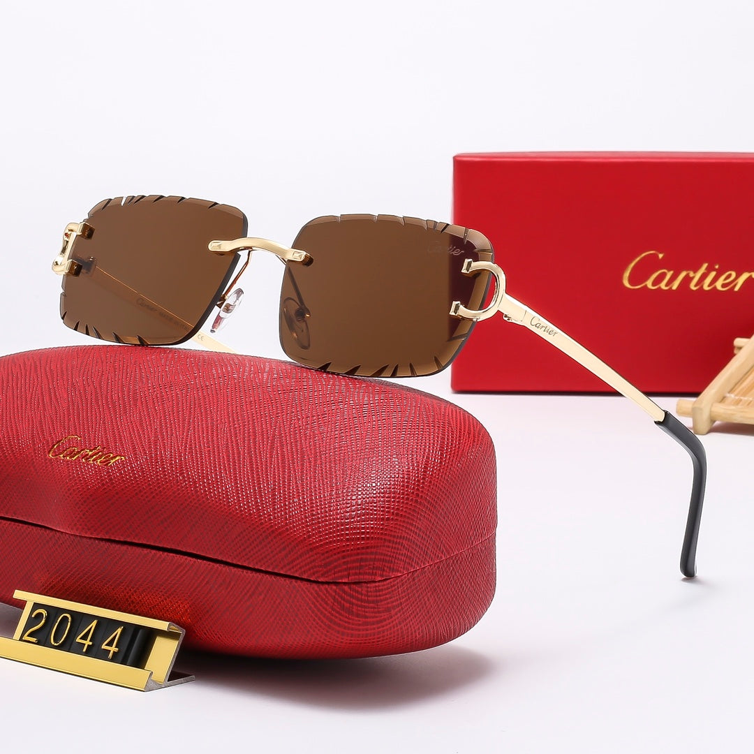 Diamond Cut 5 Colors Fashion Sunglasses—2044