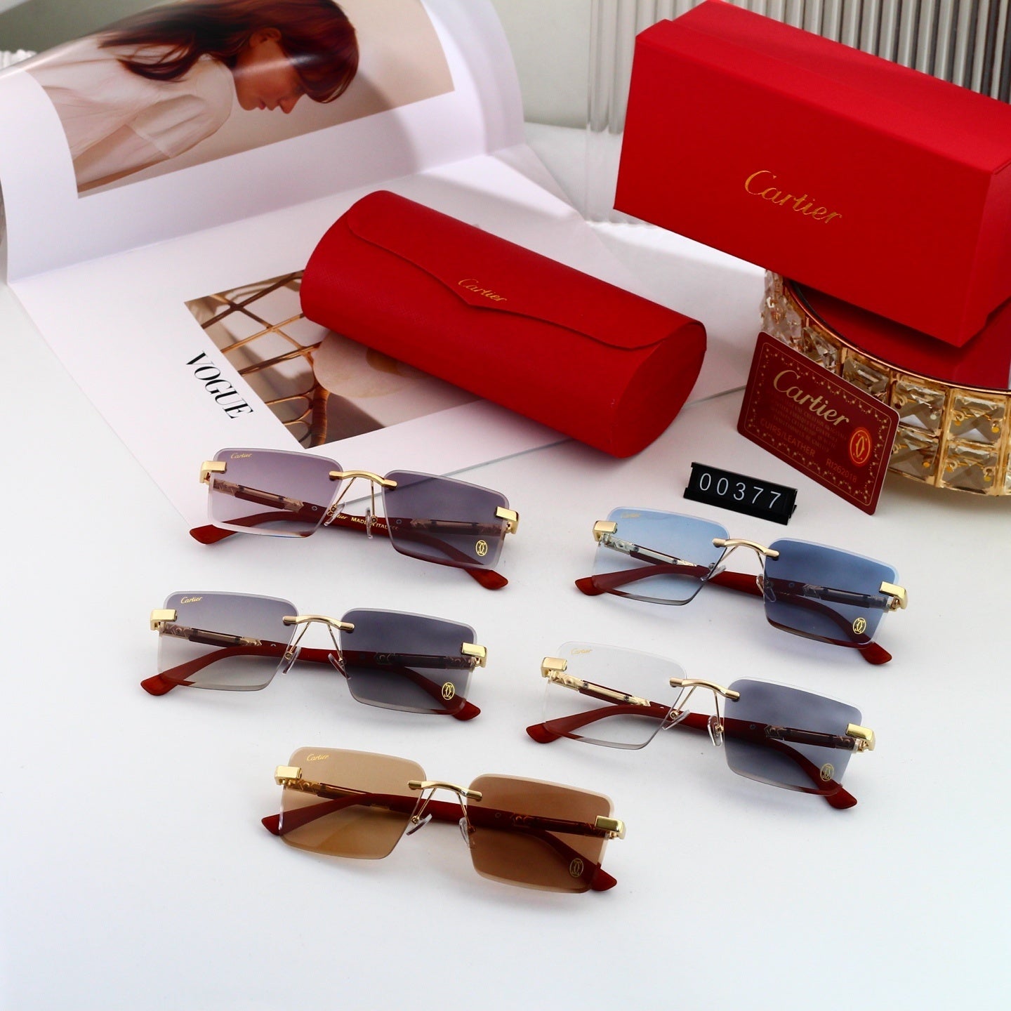 5 Colors Fashion Sunglasses—00377