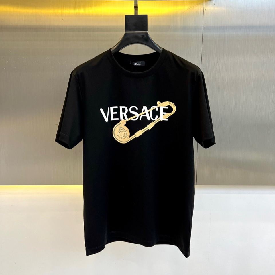 Crew neck short-sleeved T-shirt