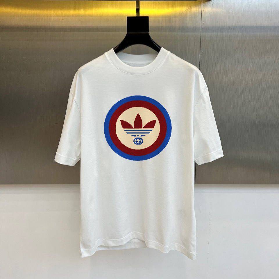Crew neck short-sleeved T-shirt